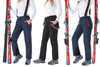 SPODNIE NARCIARSKIE SNOWBOARDOWE DAMSKIE MEMBRANA 12.000 WINTER CAMP CZARNE
