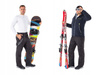 Spodnie NARCIARSKIE MĘSKIE SNOWBOARDOWE MEMBRANA 12.000