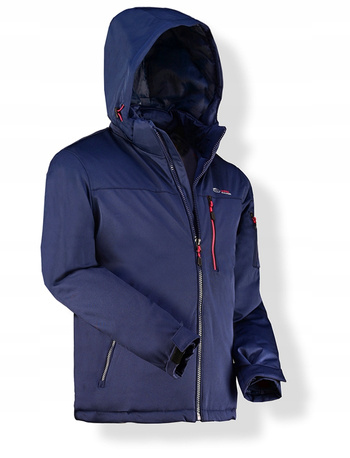 CANADA KURTKA ZIMOWA NARCIARSKA MĘSKA CIEPŁA JASNY GRANAT