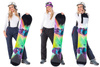 SPODNIE NARCIARSKIE SNOWBOARDOWE DAMSKIE MEMBRANA 12.000 WINTER CAMP CZARNE