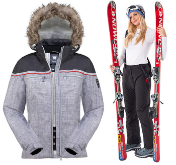Walkhard Kombinezon Narciarski Damski Kurtka + Spodnie
