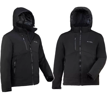 A'la Piankowa Czarna Kurtka Zimowa Narciarska Męska Ciepła Canada