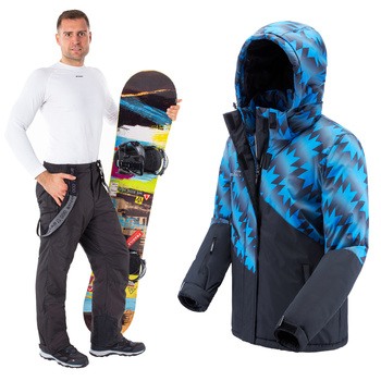 Męski Kombinezon Narciarski Canada Kurtka Zimowa Plus Spodnie