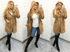 Płaszcz 2w1 Bluza z Kapturem Oversize CAMEL