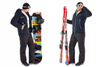 Spodnie NARCIARSKIE MĘSKIE SNOWBOARDOWE MEMBRANA 12.000