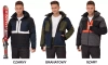 Just Play Męska Ciepła Kurtka Zimowa Narciarska Na Stok Sanki Snowboard CZARNY